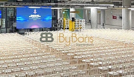 Sandalye Kiralama | Baykar Teknoloji 2025 Özdemir Bayraktar Ödül Töreni | By Barış Organizasyon