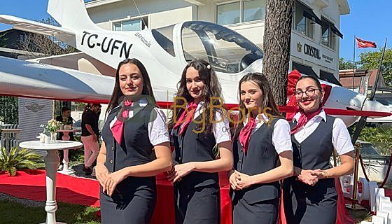 Kuaför Açılış Organizasyonu | Uçak Çekiliş Lansmanı | San Kuaför 