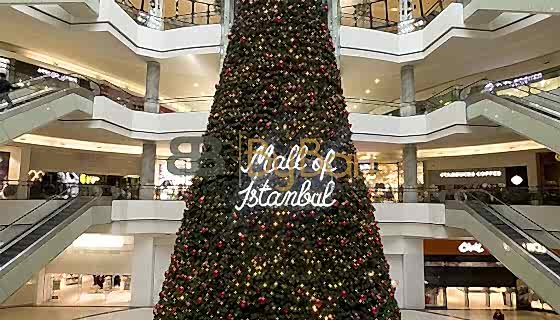 Yılbaşı Süsleme Organizasyonu | Yılbaşı Dekoru | Mall Of İstanbul AVM 